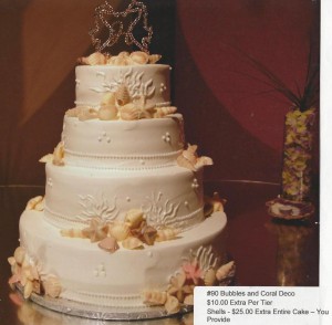 90 Bubbles and Coral Deco
